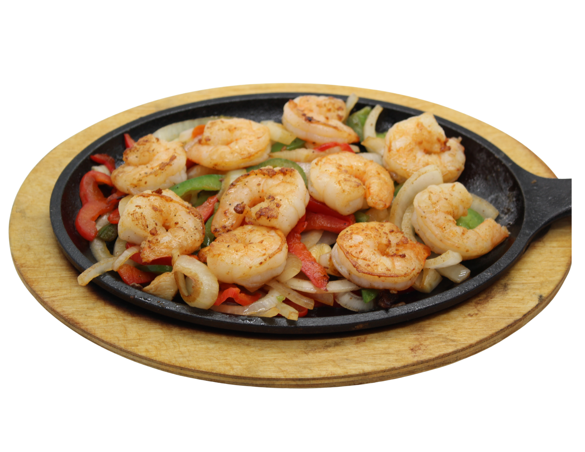 Shrimp Fajitas.
