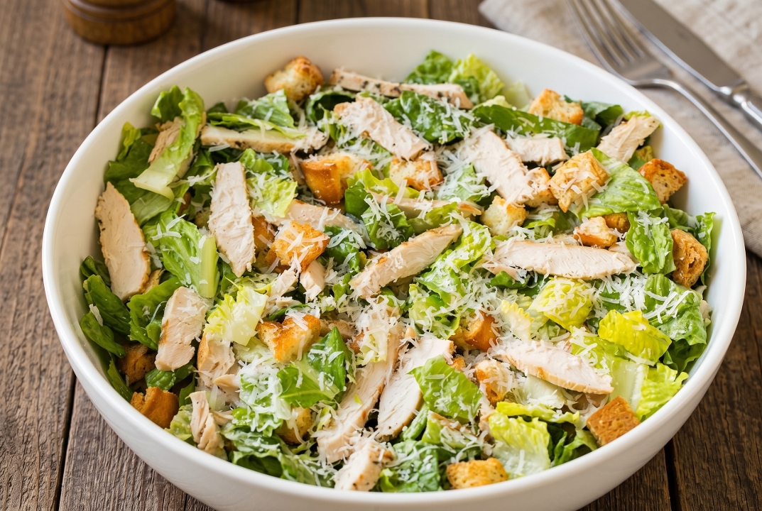 Classic Caesar Salad.