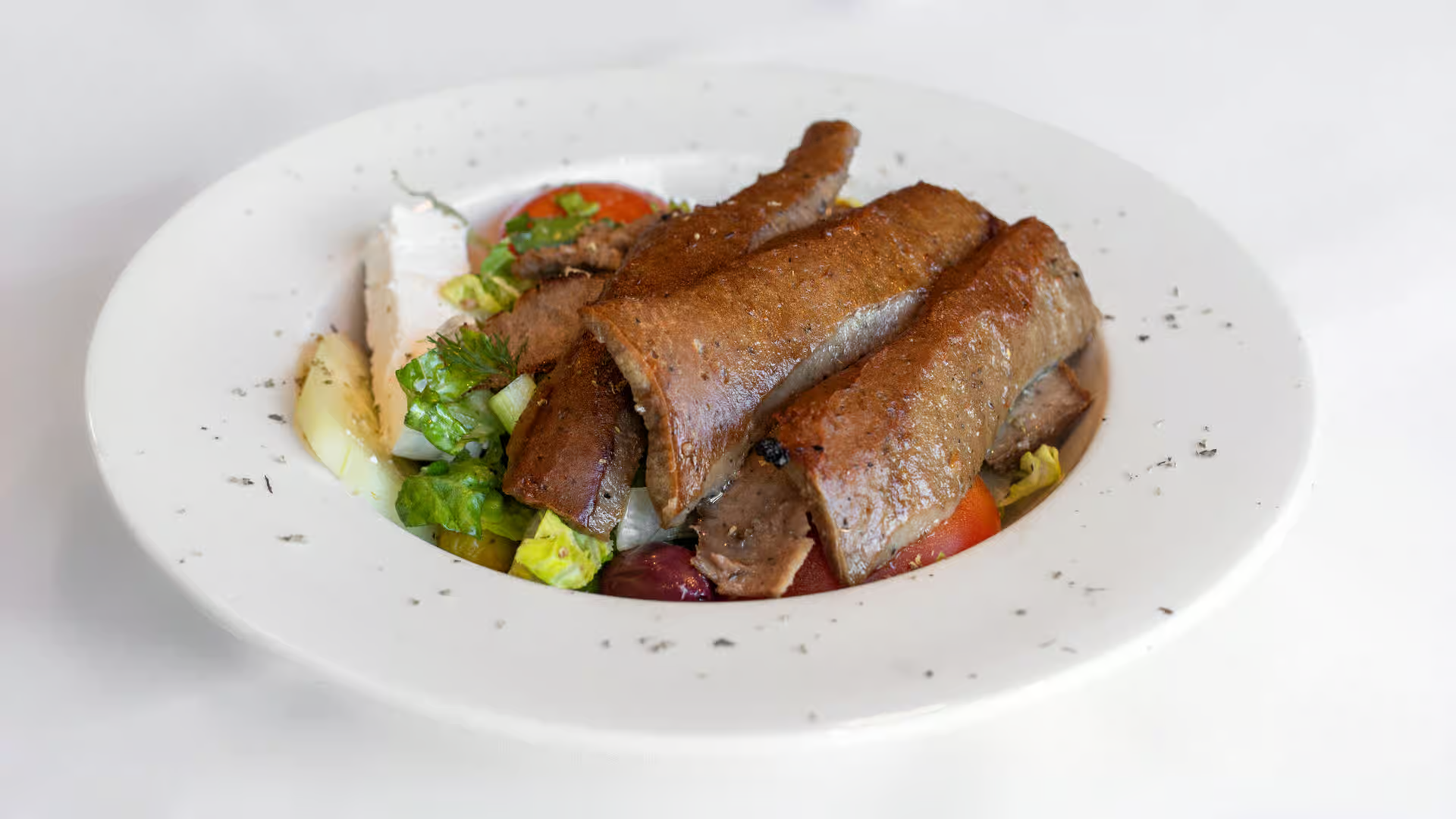 GYRO SALAD- LAMB.