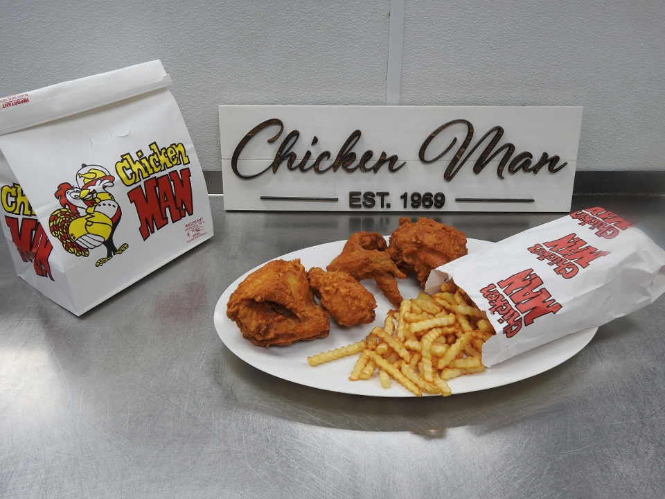 28 Pc Chicken Bucket & Fries.