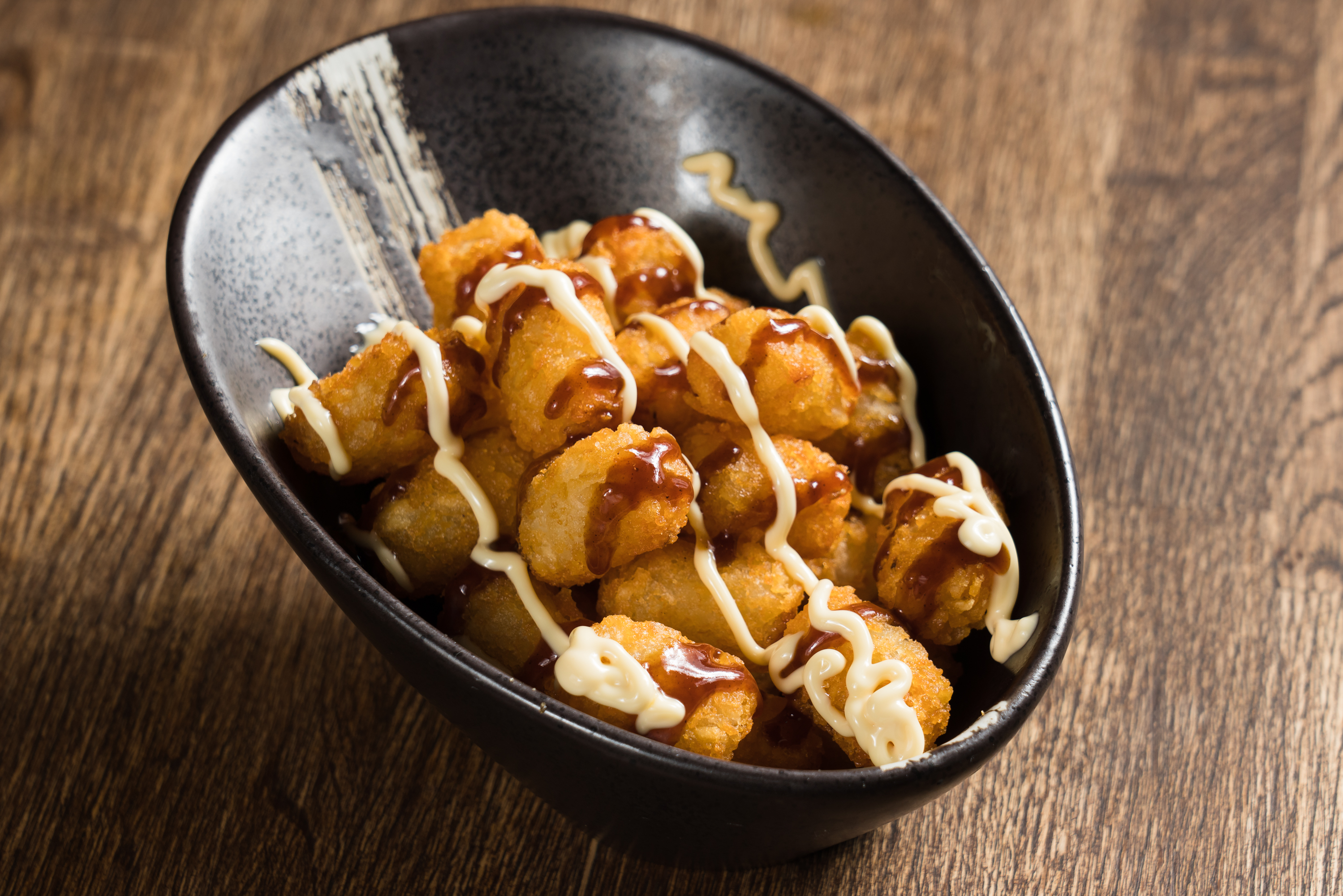 Okonomiyaki Tots.