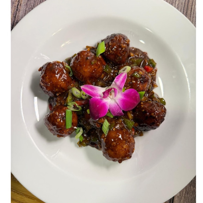 Vegetable Manchurian.