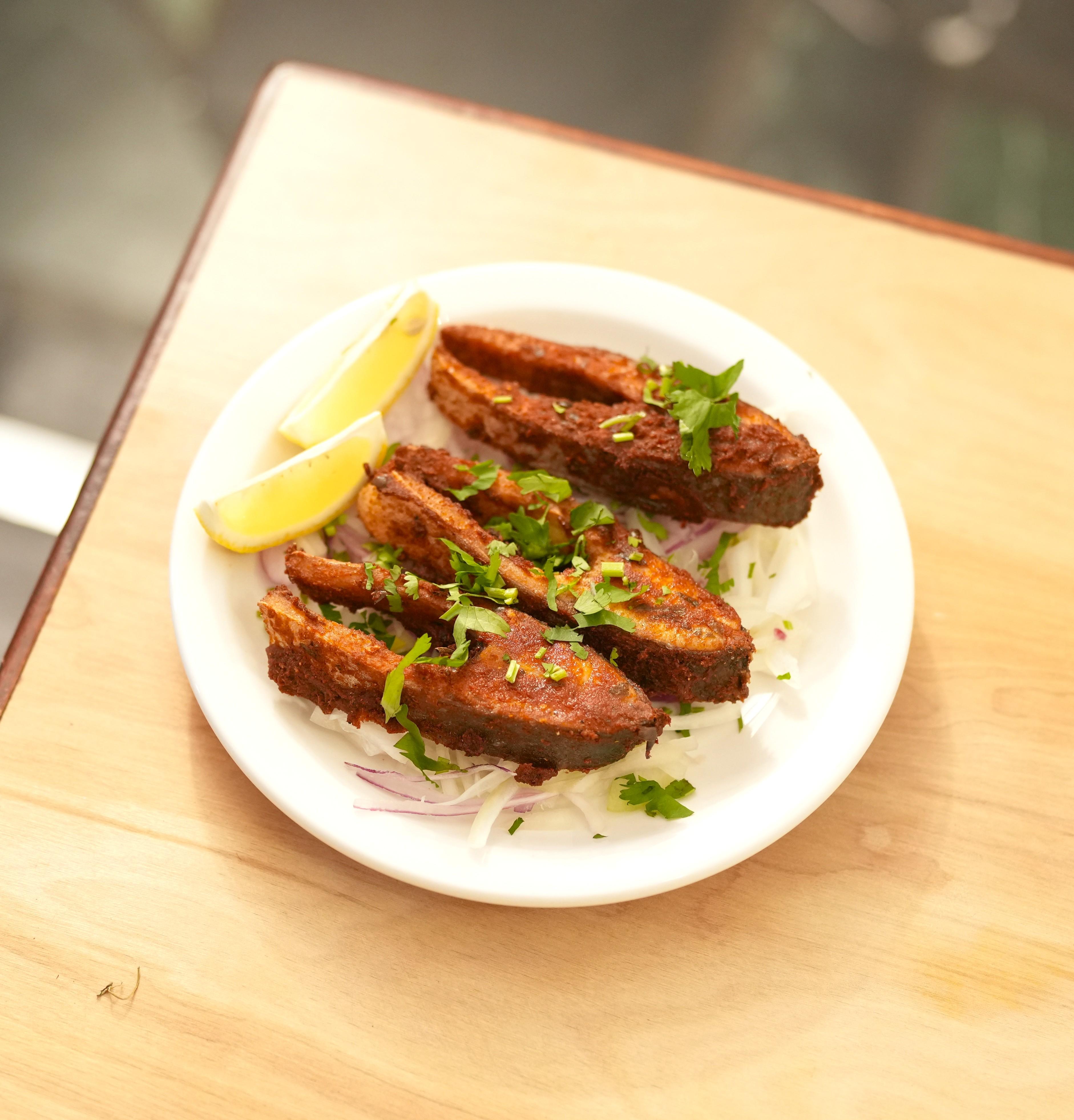Pomfret Fish Fry (3 pieces).