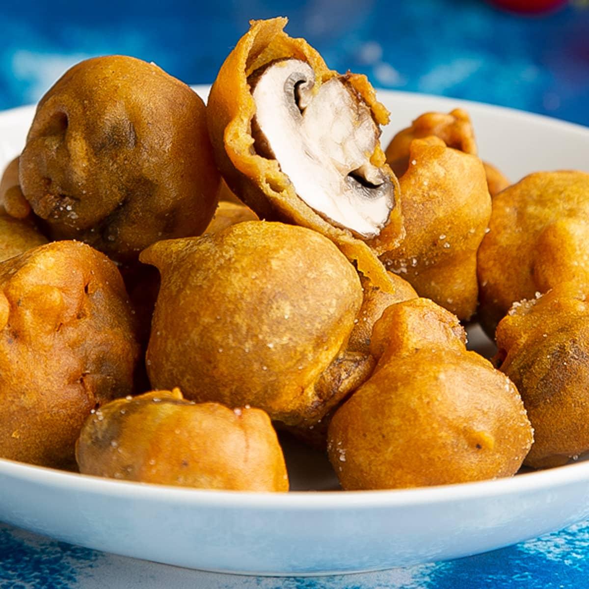 Mushroom Pakoda.