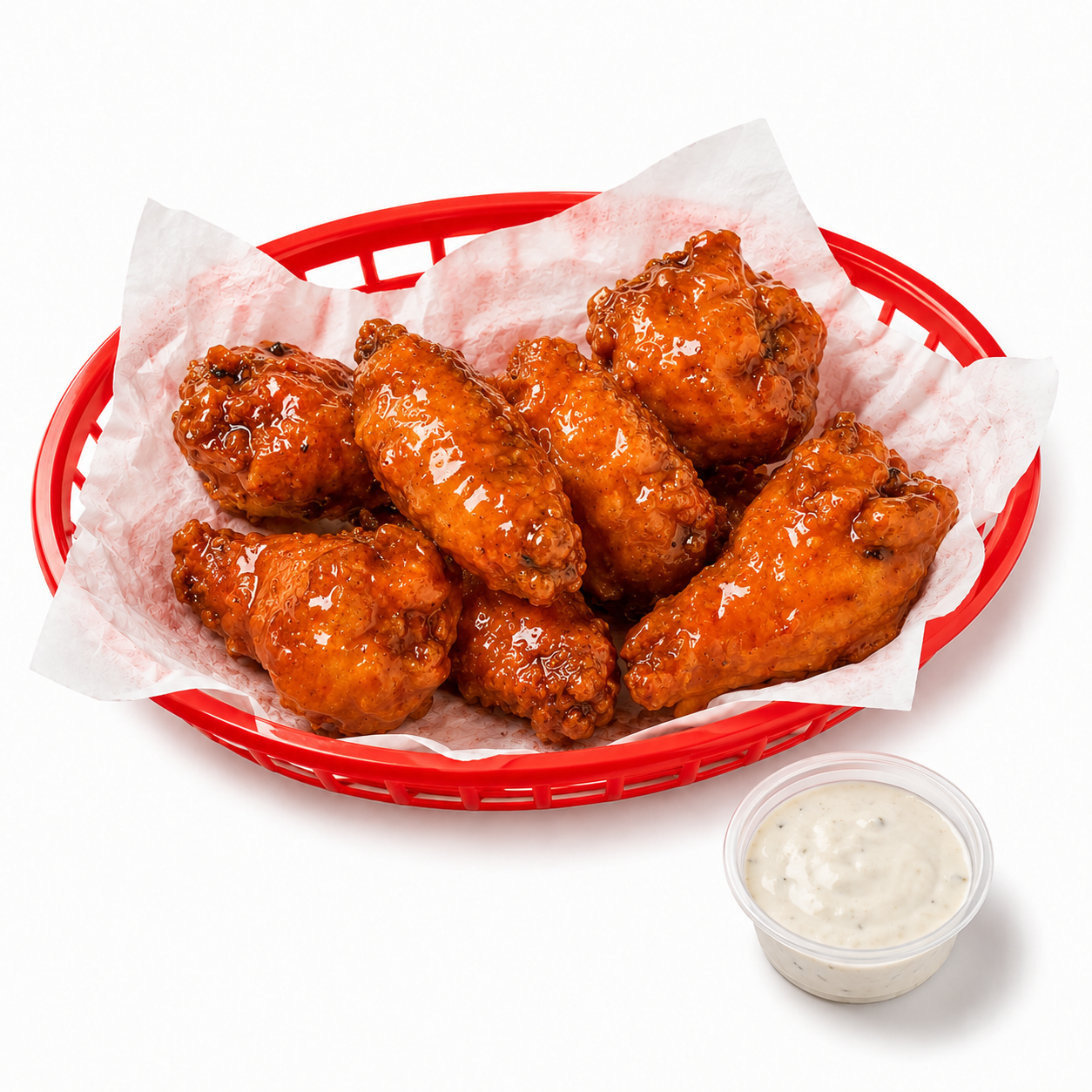 6 Pieces Wings.