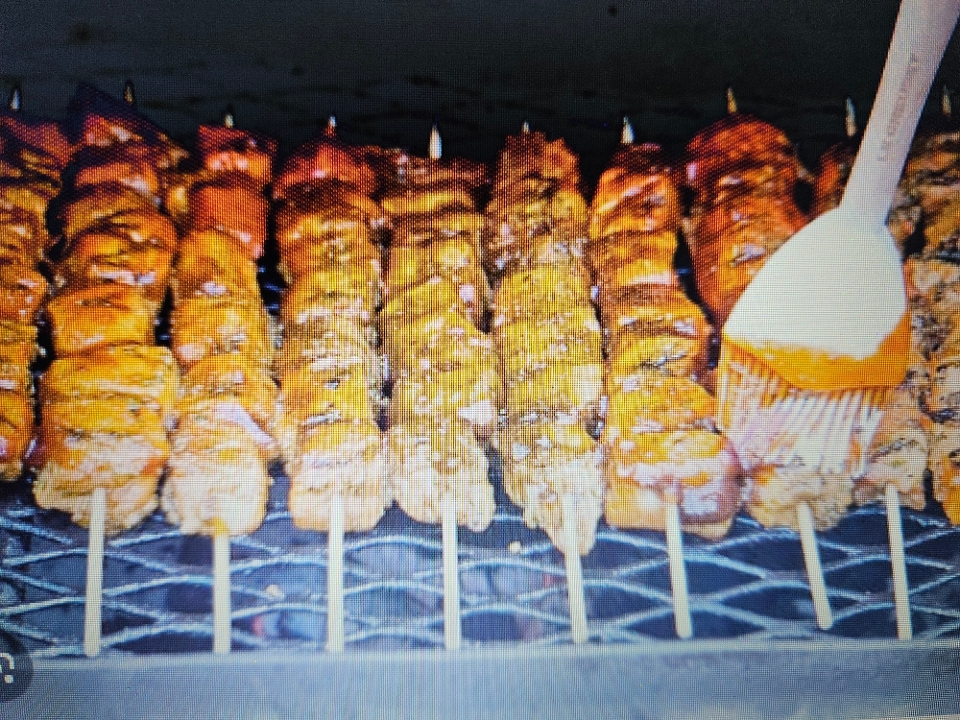Pinchos/ shish kabob.