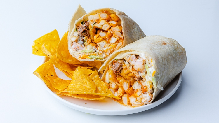 Cali Style Burrito.