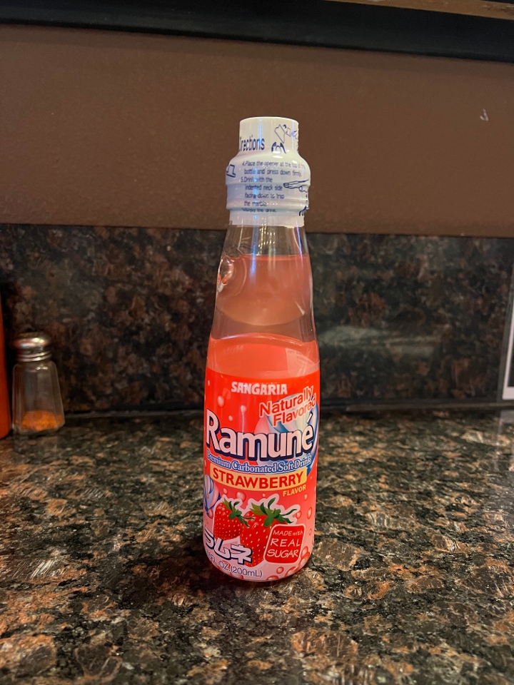 Ramune Strawberry.