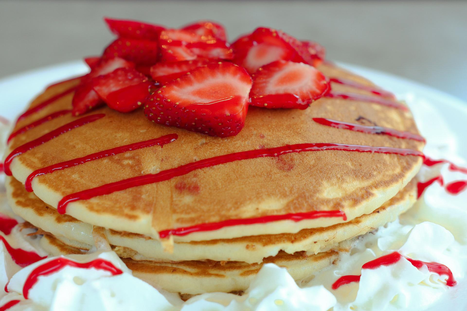 .Pancakes - Strawberry Shortcake.