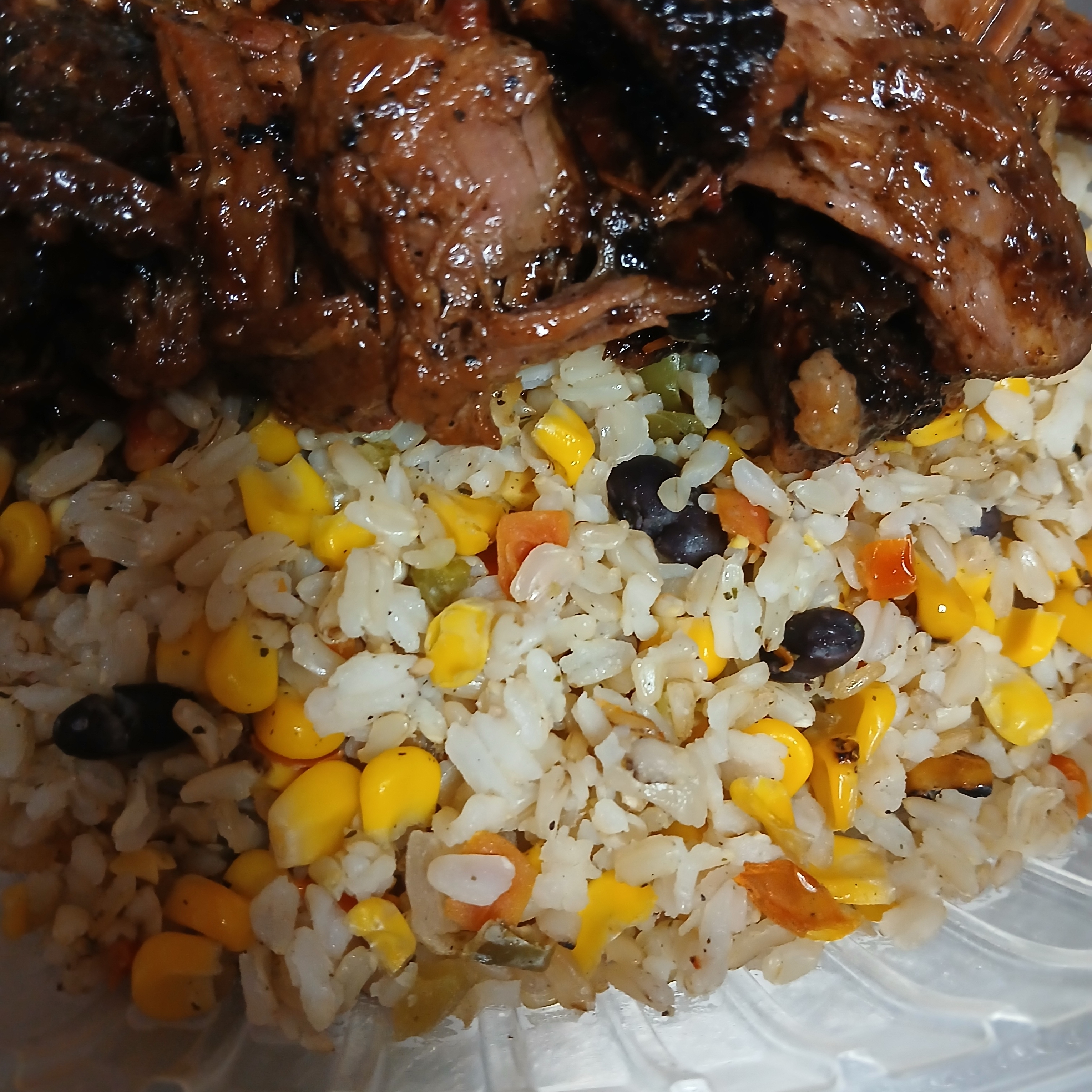 Bbq Rice Bowl.