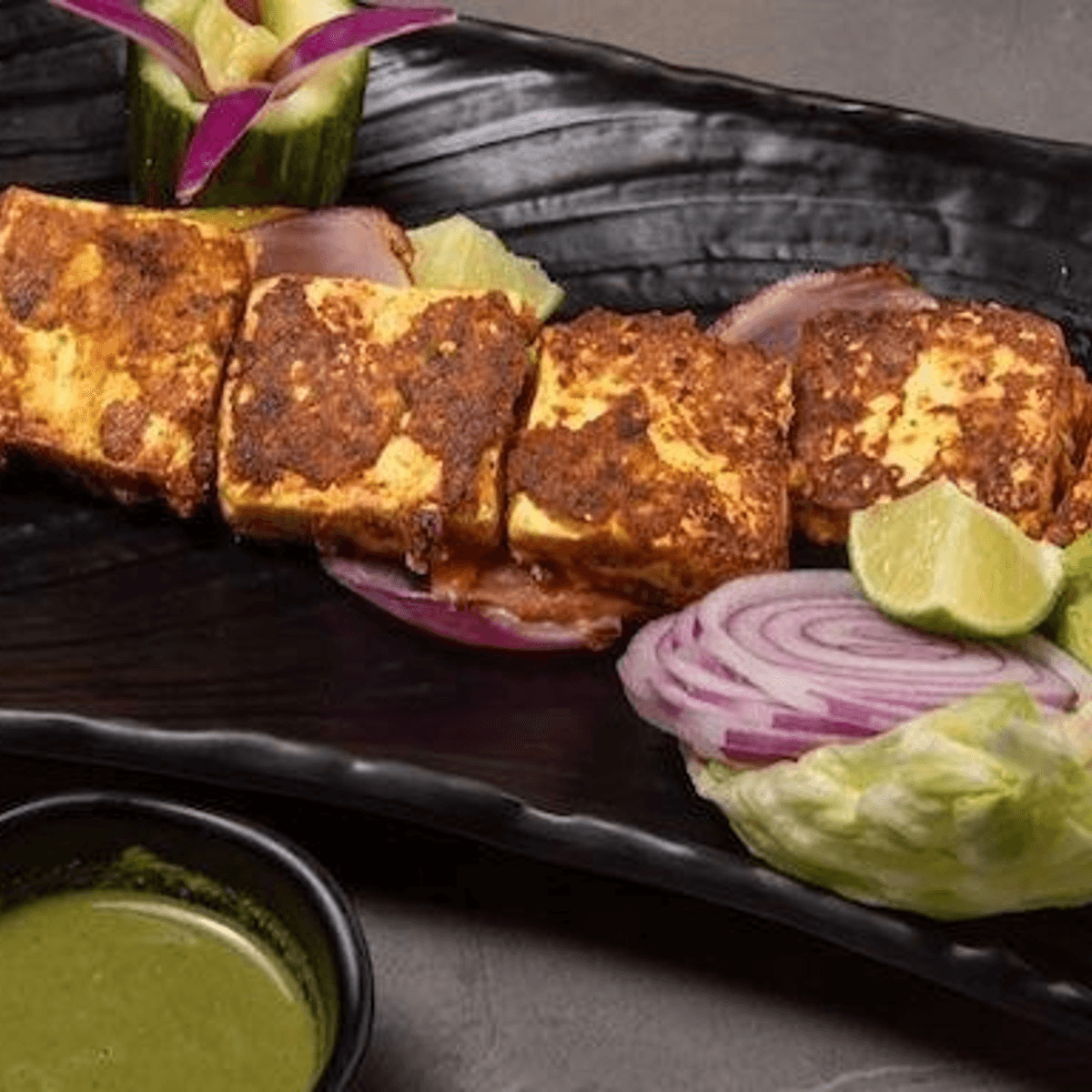 Tandoori Paneer Tikka.