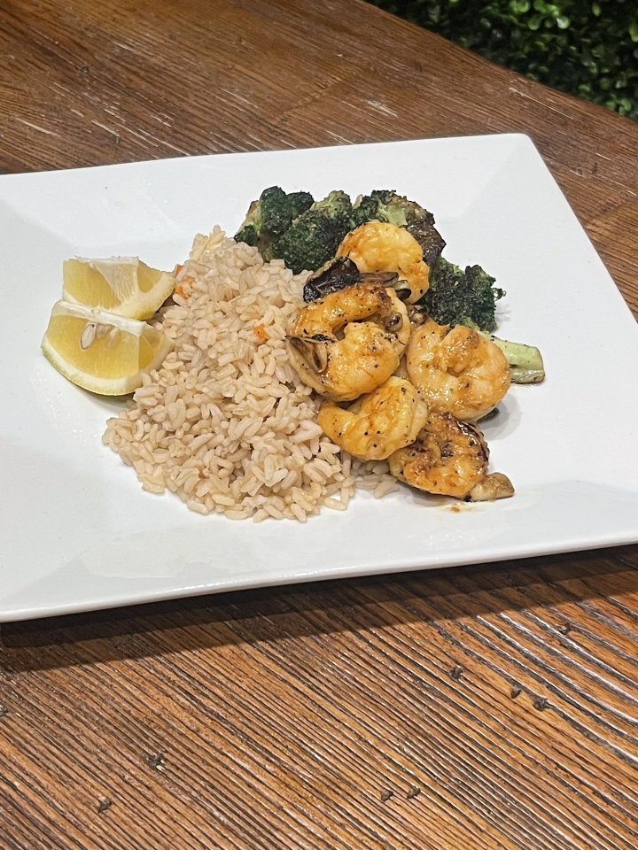 Big Deez Jumbo Garlic Shrimp Platter.