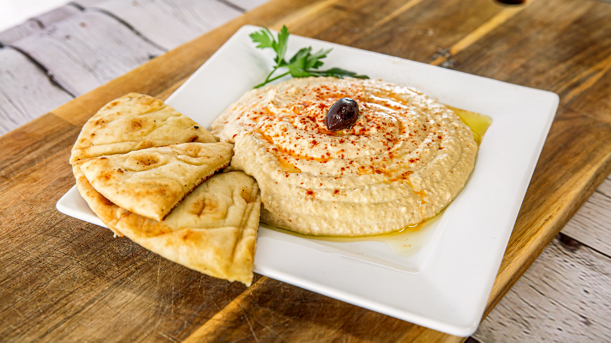 HUMMUS PARTY PACK + PITA.
