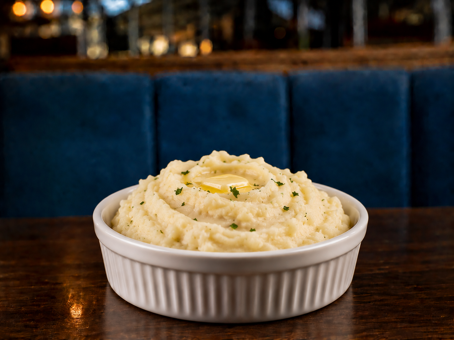 Side Creamy Potato Sauce.