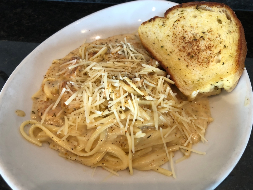 Shrimp Lafayette.