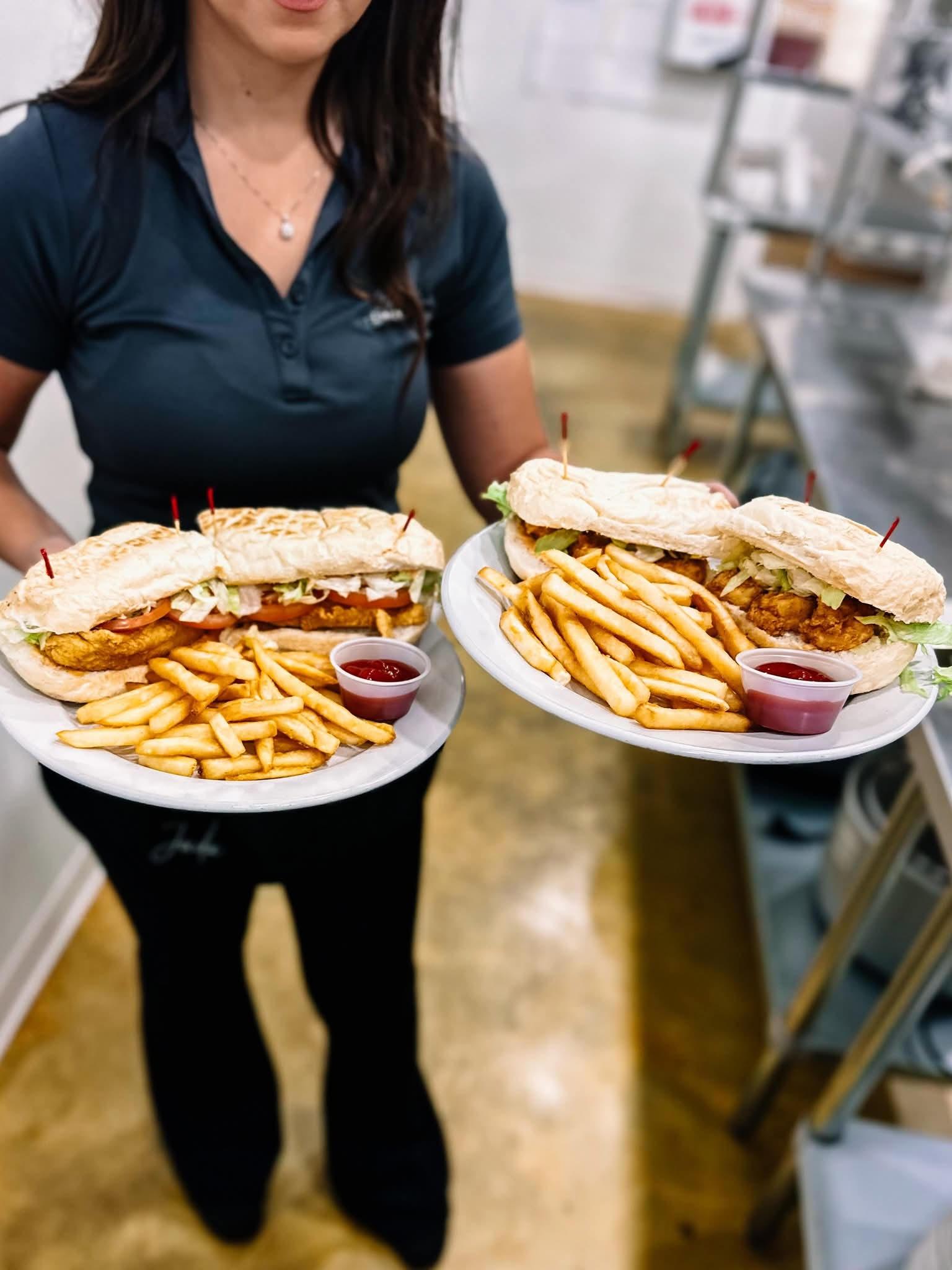 Shrimp Po-Boy.