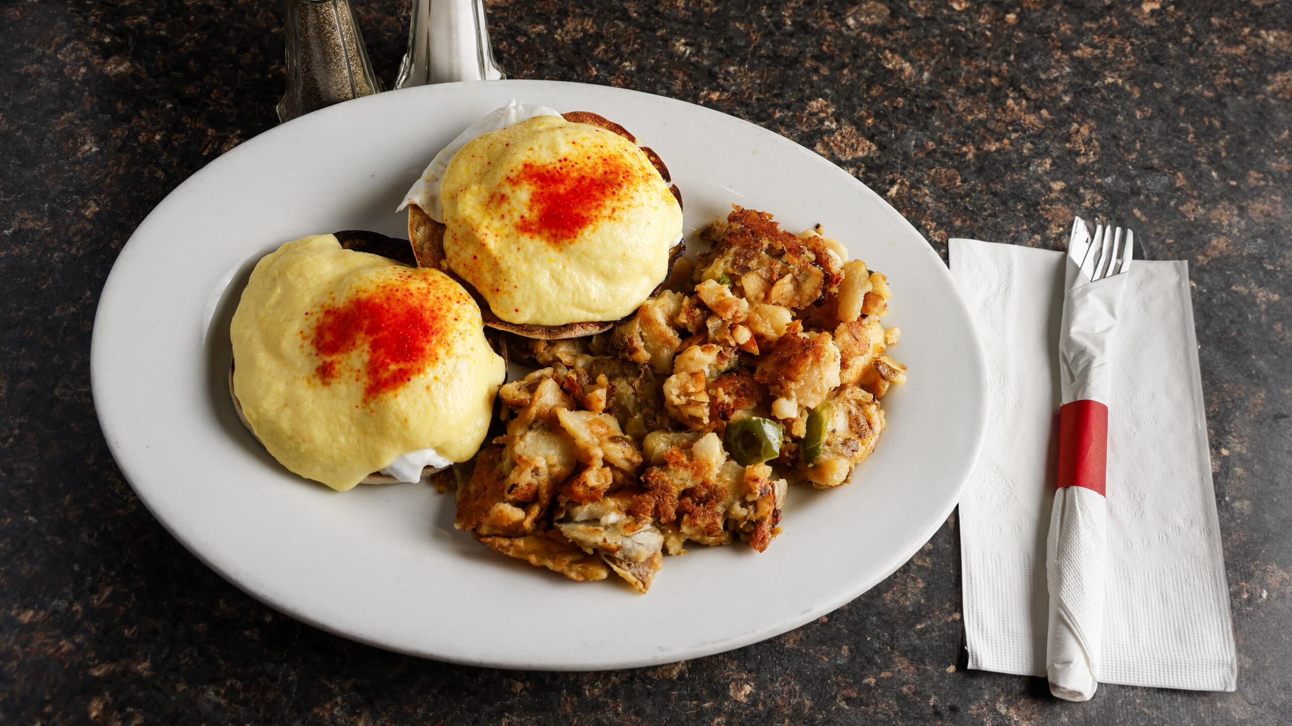Eggs Benedict.