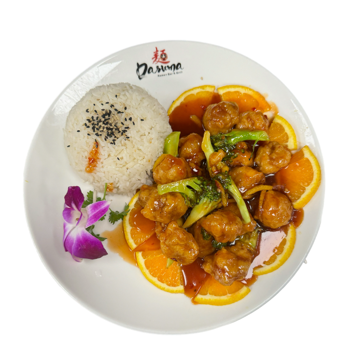 Orange Chicken.
