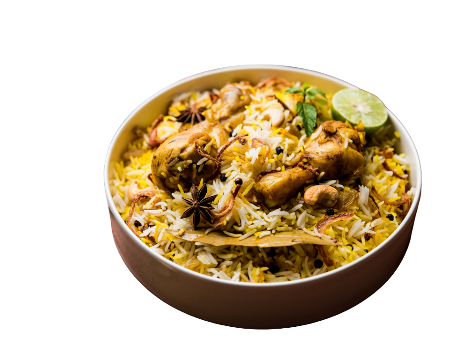 Chicken Tikka Biryani.