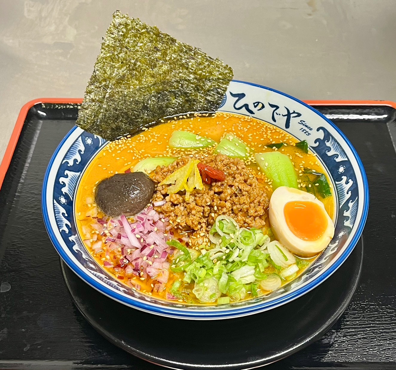 Dashi TanTanA bold balance of rich dashi umami, gentle spice, and a refreshing hint of acidity..
