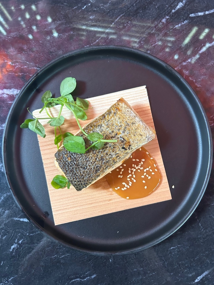 Salmon Robata-Grilled.
