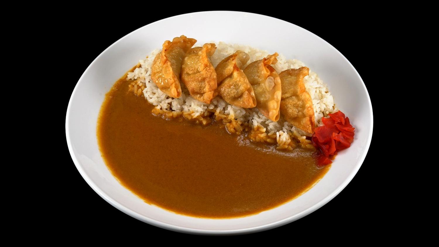 Pork Gyoza Curry.