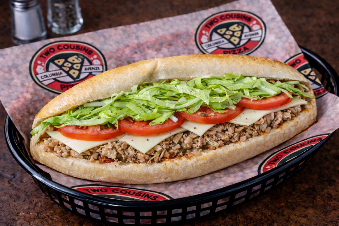 California Chicken Cheesteak Sub.