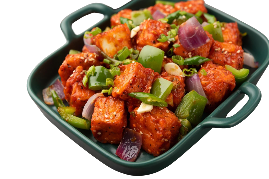 Paneer Manchurian.