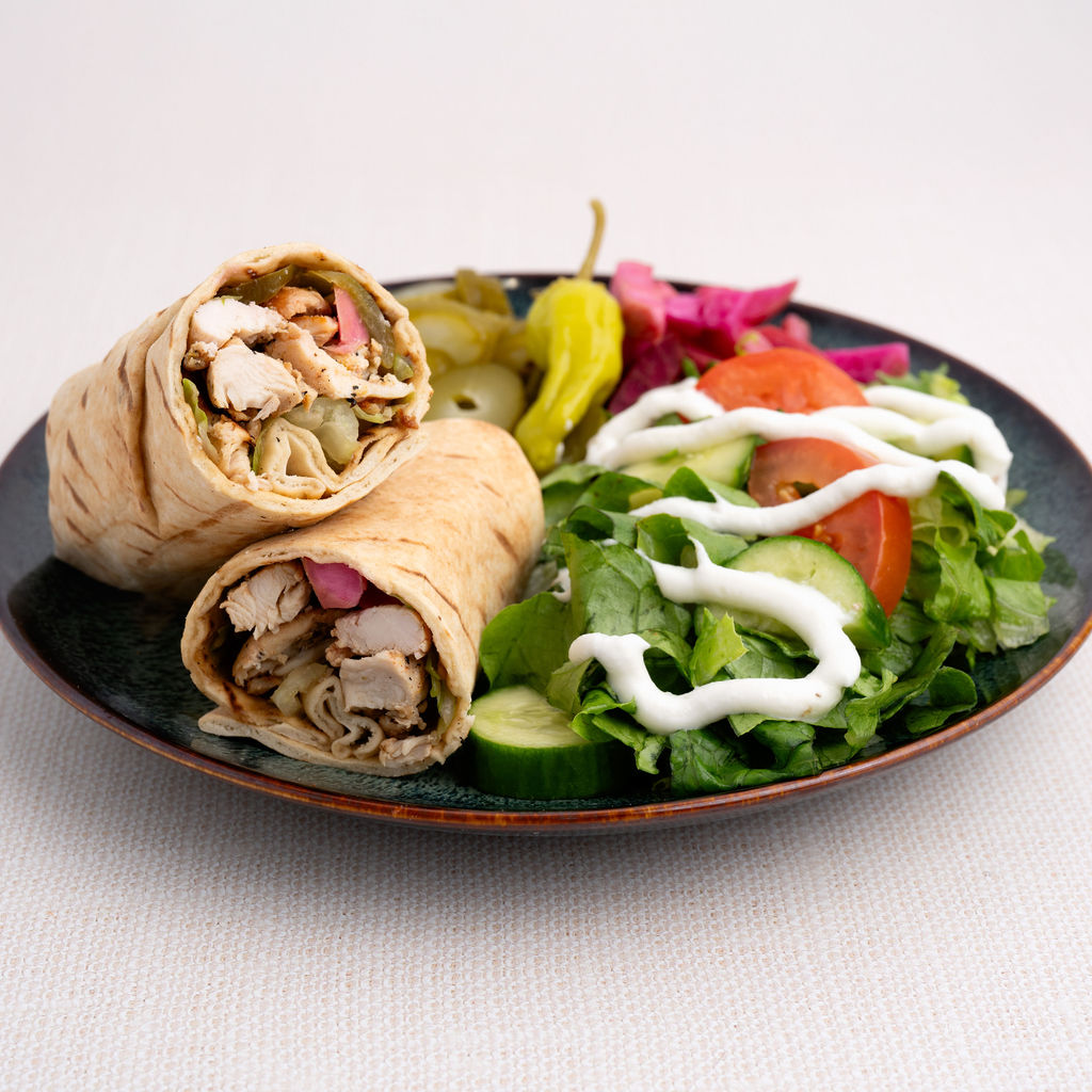 15. Chicken Kabob Wrap.