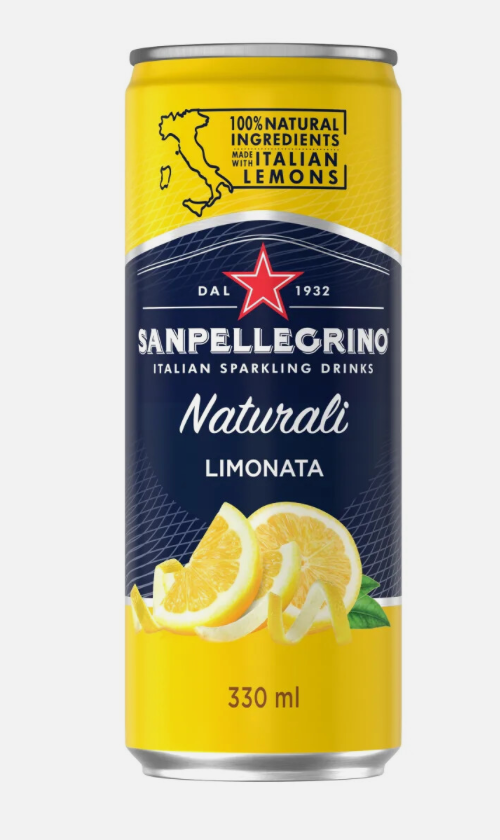 San pellegrino limonata.