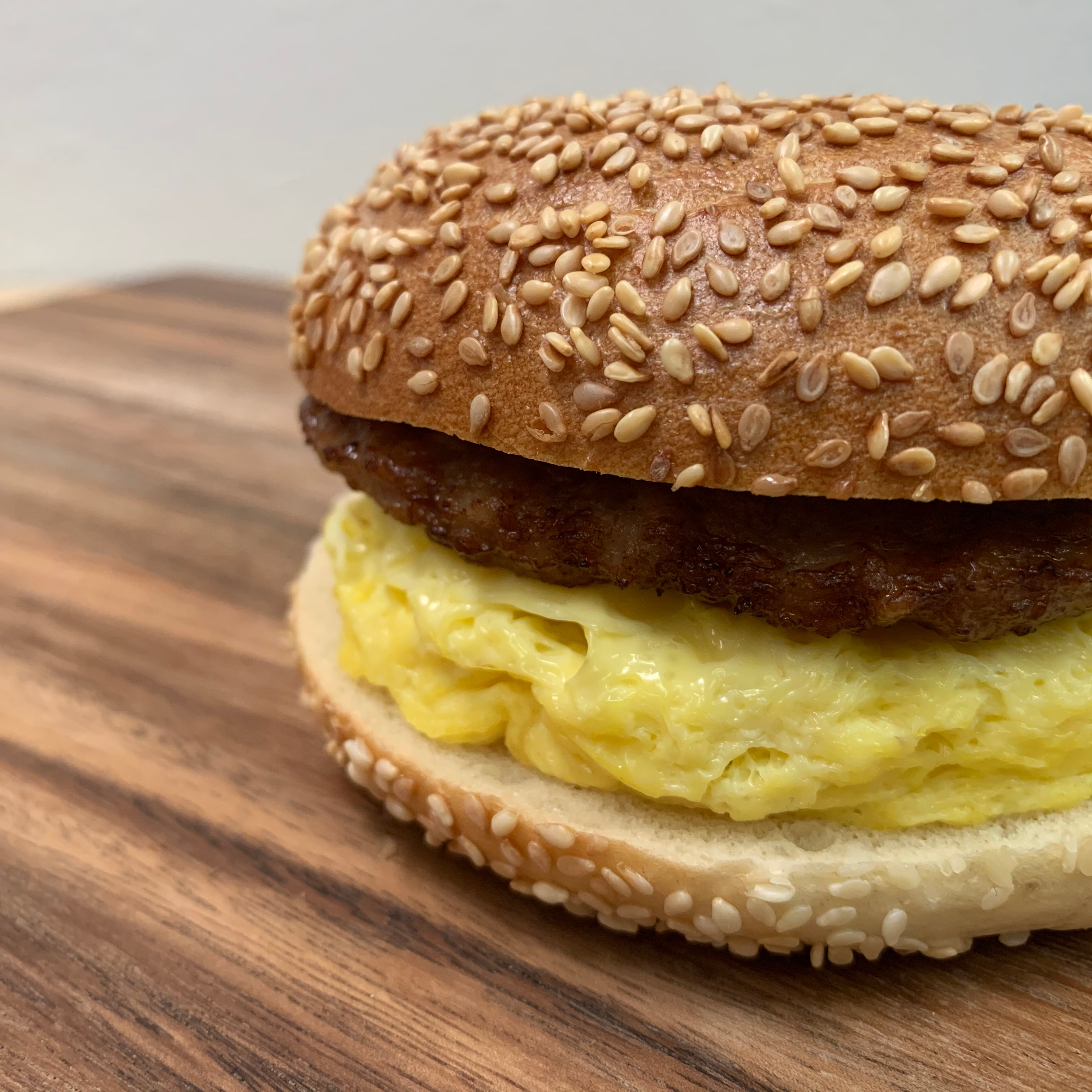 Bagel Egg & Meat..