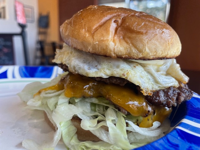 Morning Burger Special.