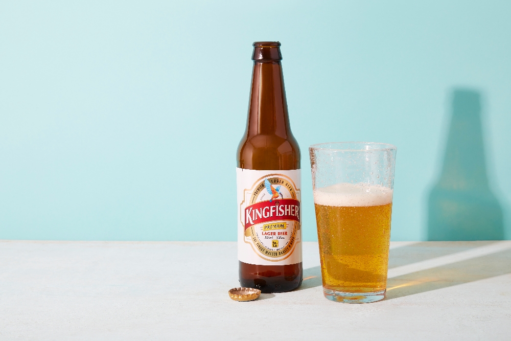 Kingfisher Beer.