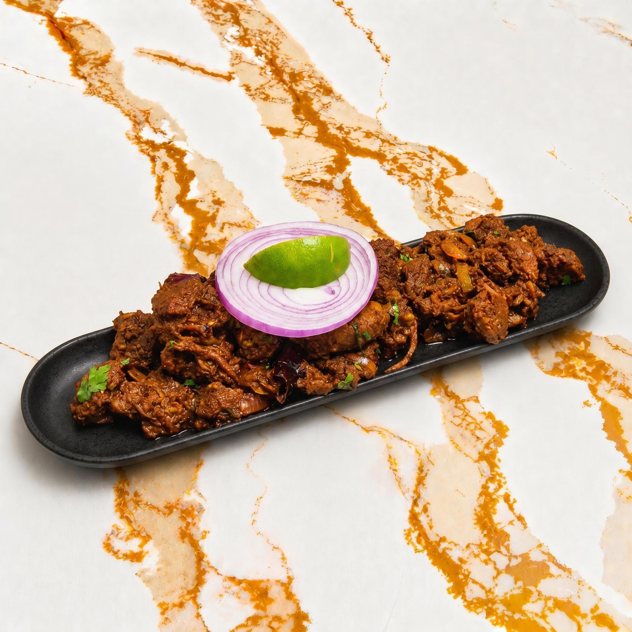 Goat Pepper Fry.