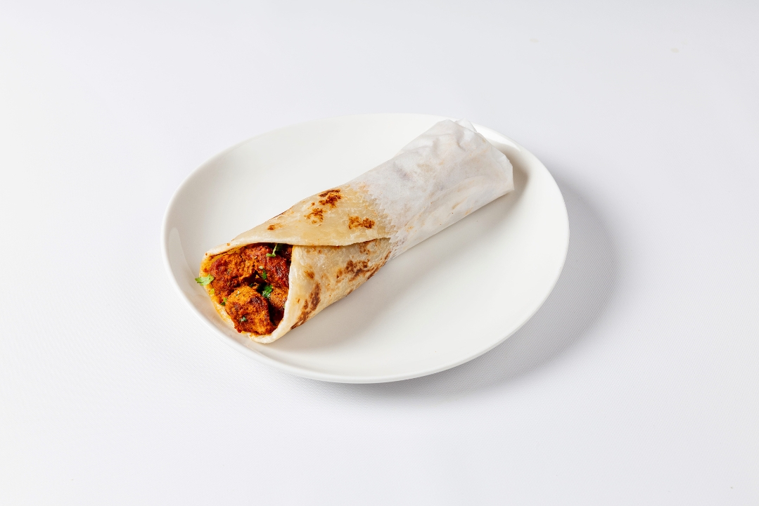 Lamb Kathi Roll.