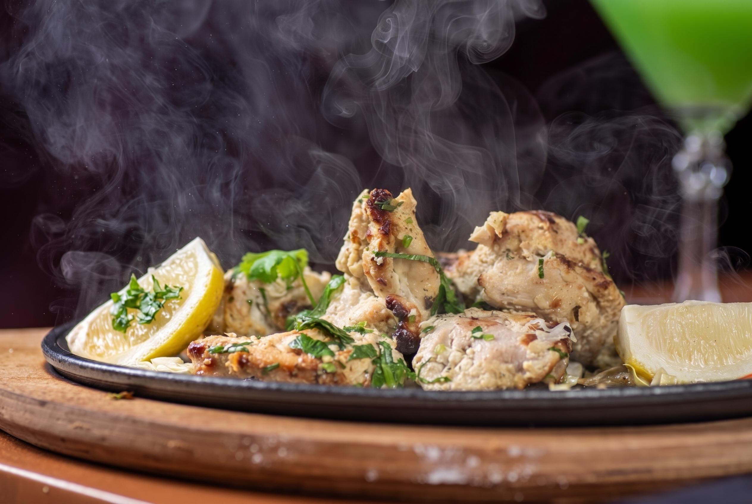 Murgh Malai Tikka.