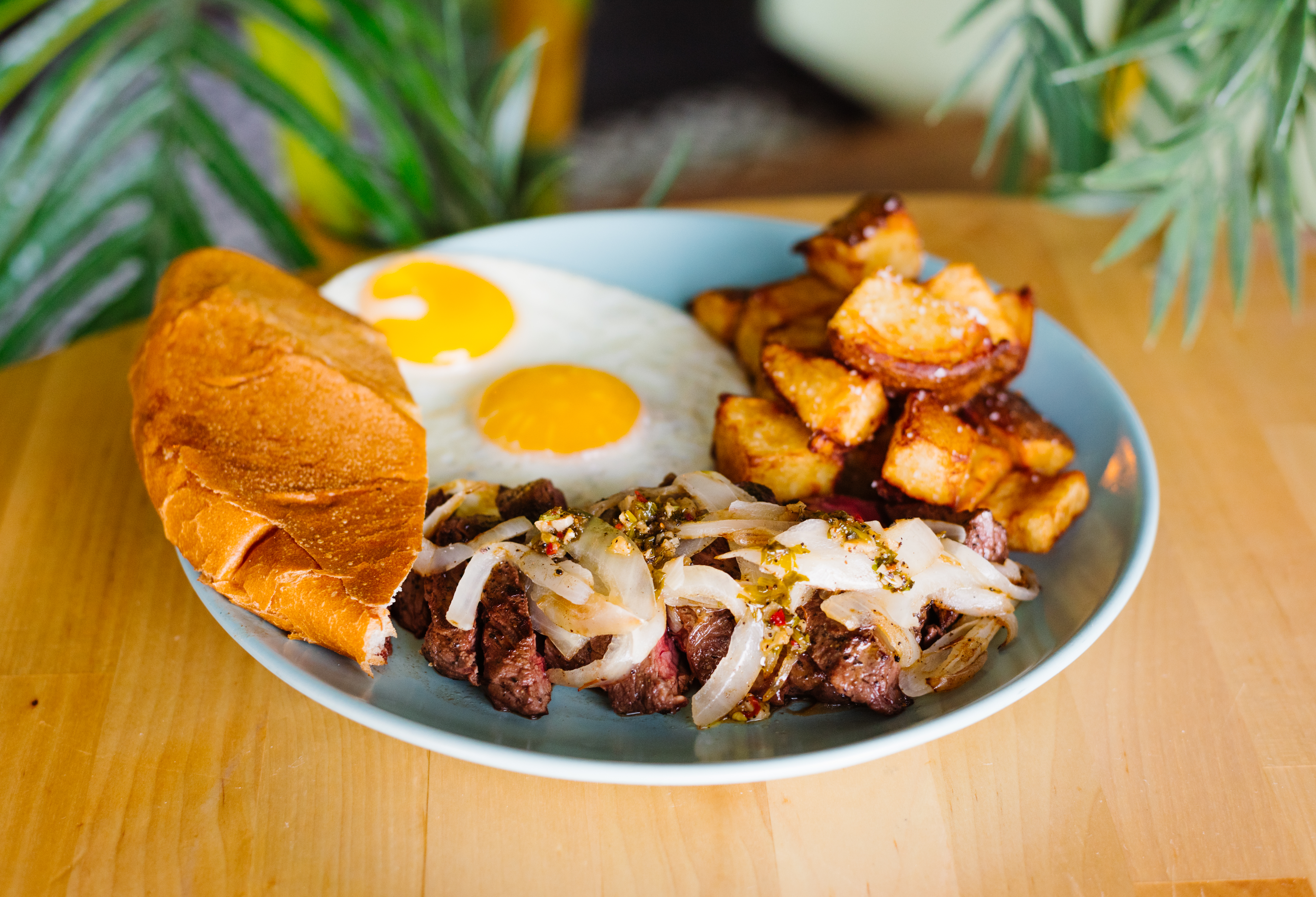 Steak & Eggs.