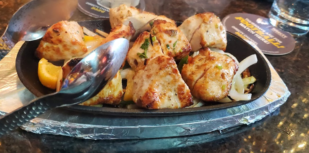 Chicken Malai Kebab.