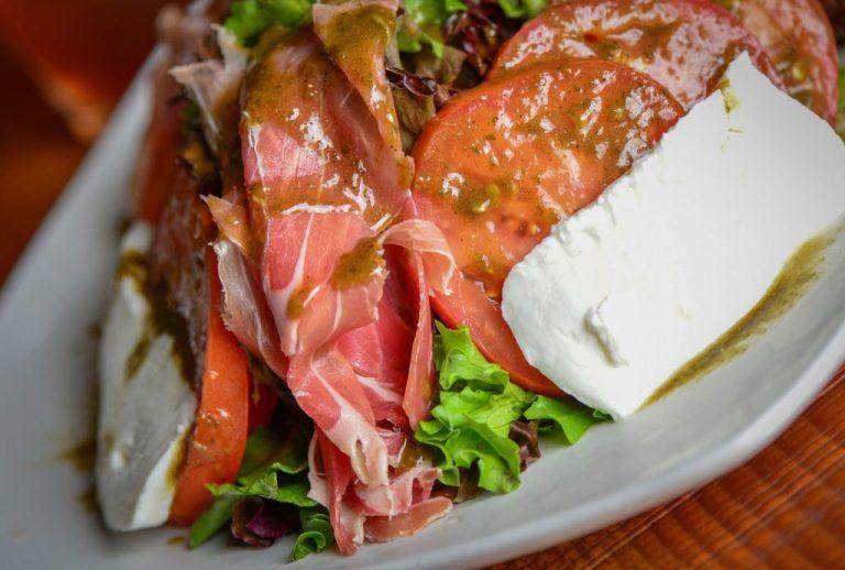 Prosciutto Caprese.