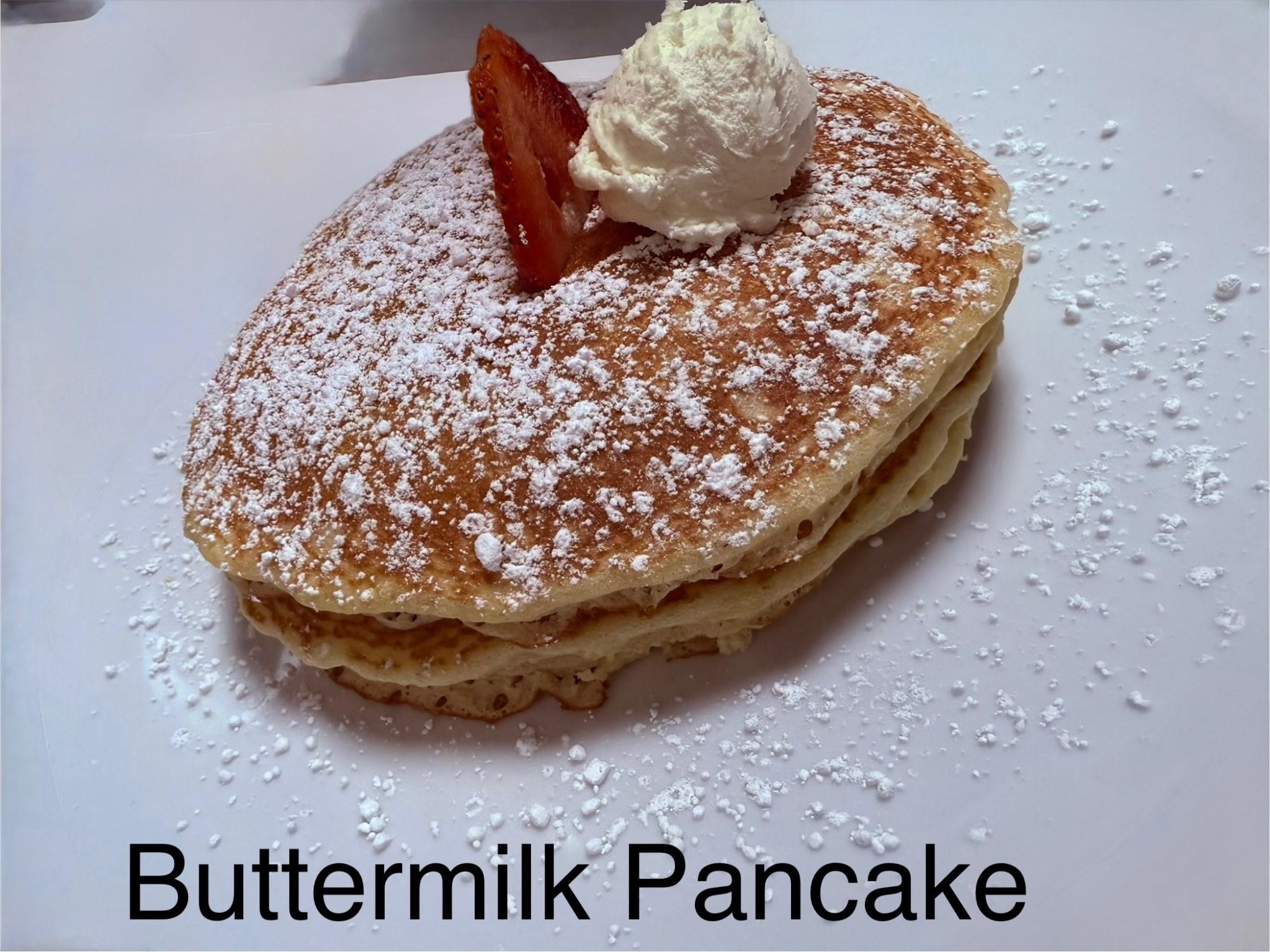 Buttermilk Pancakes.