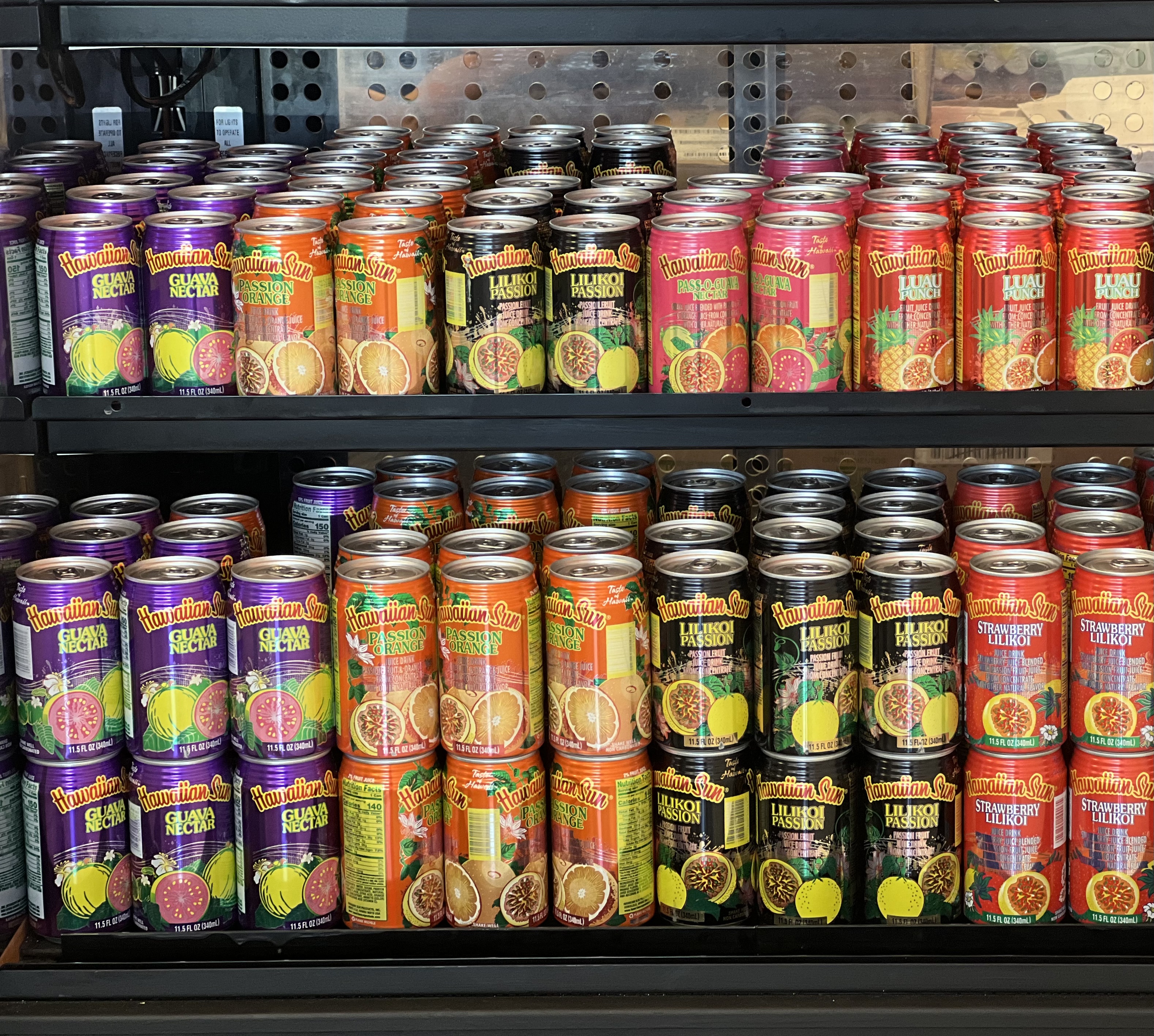 Canned Hawaiian Sun.