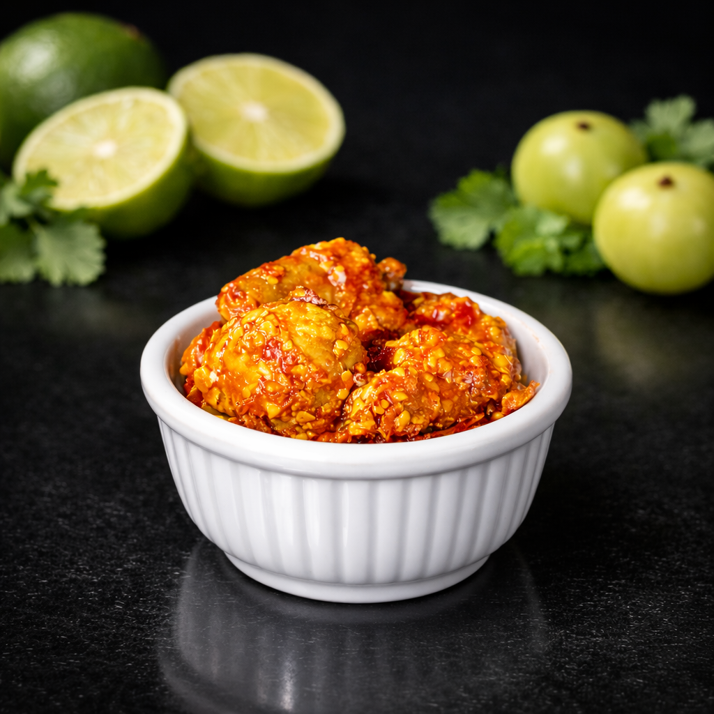 Side of Indian Pickle.