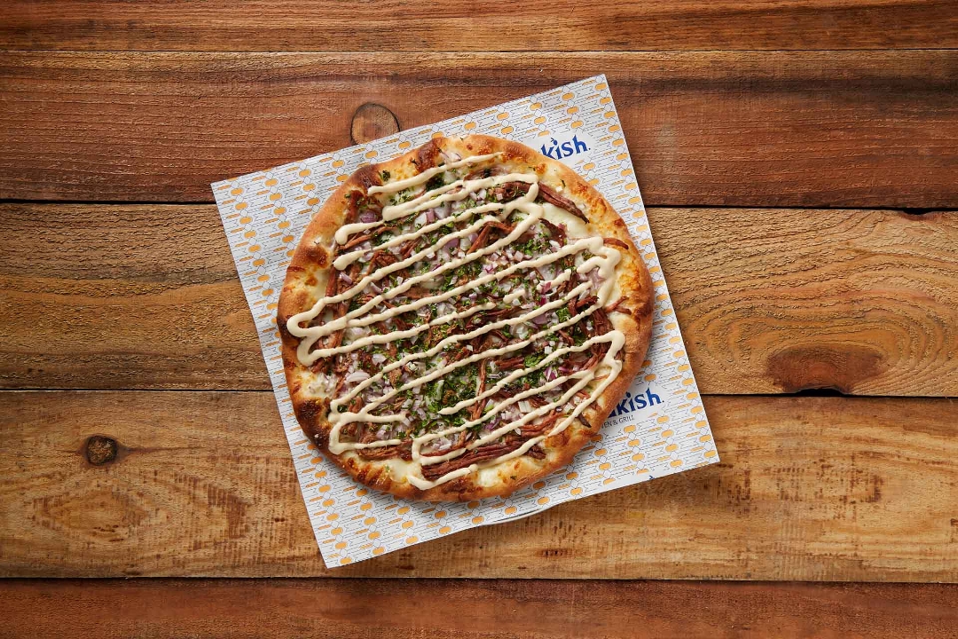 Tri Tip & Cheese Manakish.