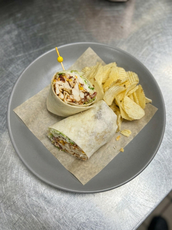 Gun Lake Chicken Wrap.