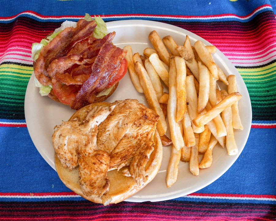 Chicken Bacon Ranch Sandwich.