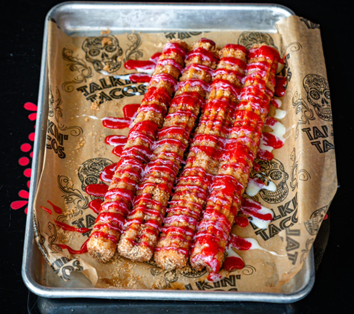 Guava and Cream Churros.
