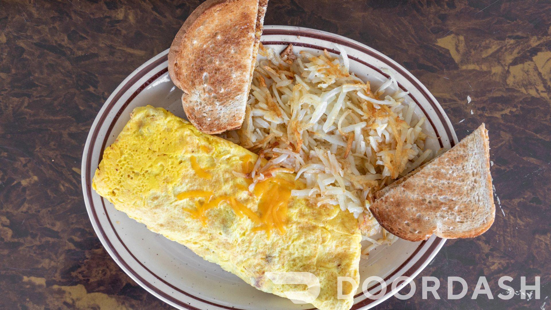 Meat Lovers Omelette.