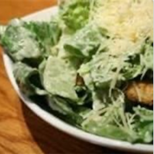 Grilled Chicken Caesar Salad.
