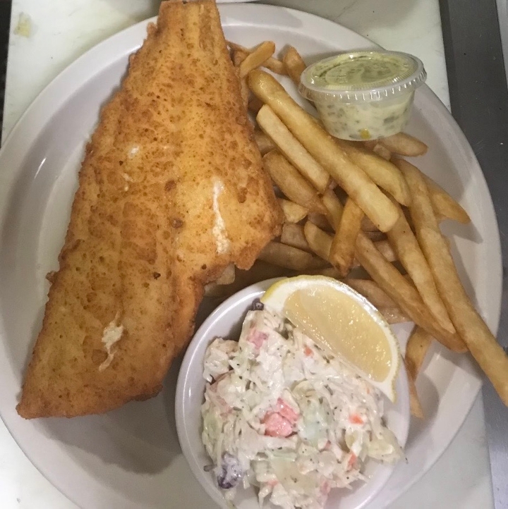 Fish & Chips Plate.
