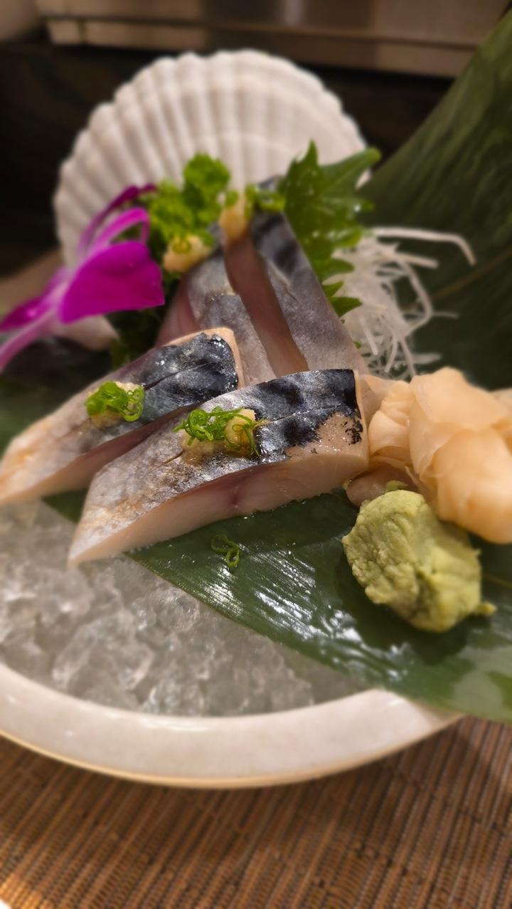 Mackerel  Sashimi.